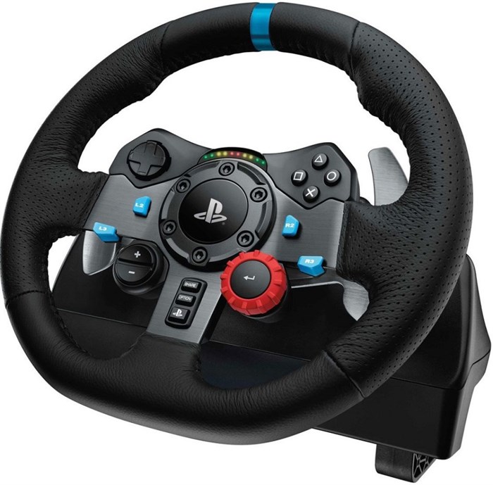 Руль Logitech G29 черный 6917 - фото 38444