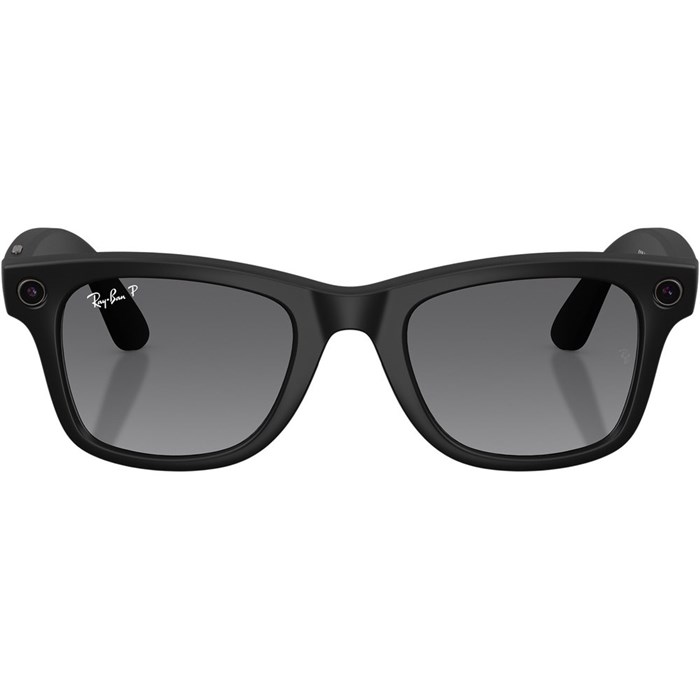 Очки Ray Ban Wayfarer Gen2 Matte Black/Polar Gradient Graphite (150-50) 6945 - фото 38821