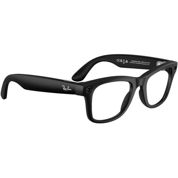 Умные очки Ray-Ban Meta Wayfarer RW4012 (Gen2) (Цвет: Matte Black / Clear) (150-50) 6947 - фото 38842