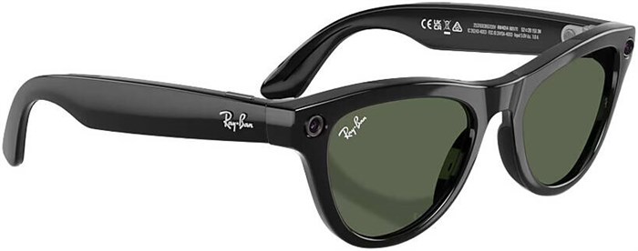 Очки Ray-Ban SKYLER (Gen2) Shiny Black G15 Green 150-52 6953 - фото 38892