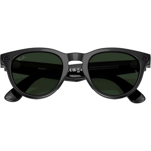 Очки Ray Ban Headliner (Gen2) RW4013 Shiny Black/Transition Graphite Green 150-50 mm (601/1M50) 6955 - фото 38900