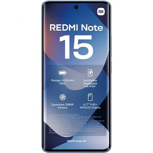 Смартфон Xiaomi Redmi Note 15 8/256GB 6977 - фото 39283