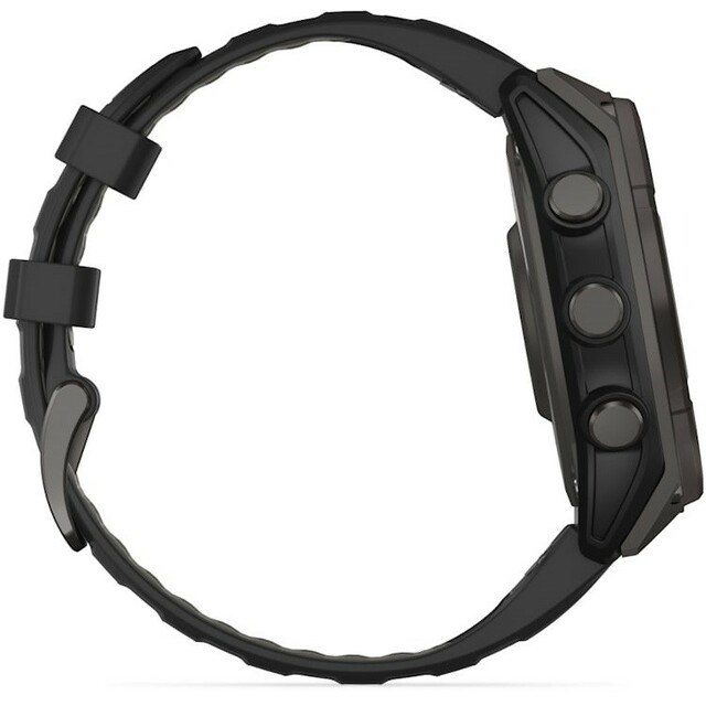 Умные часы Garmin Fenix 8 47mm Solar Sapphire DLC Carbon Gray / Black 7040 - фото 40115