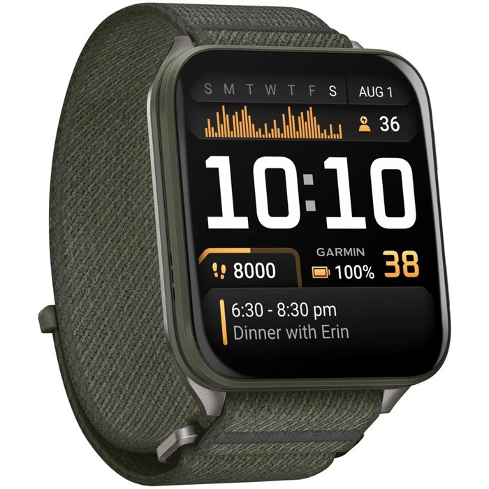 Часы Garmin VENU X1 Moss Titanium with Moss Nylon (010-2980-23) 7106 - фото 40765