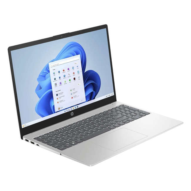 Ноутбук HP 15-Fc0046nq (AW5) AMD Ryzen 5-7520U, DDR4 16GB, SSD 512GB, 15,6 FHD, AMD Radeon Graphics, NoOS 7130 - фото 41003