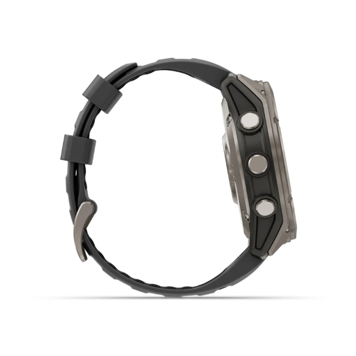 Умные часы Garmin Fenix 8 Pro 51 mm Amoled, титан с графитовым/черным силиконовым ремешком (010-03199-10) 7225 - фото 41795