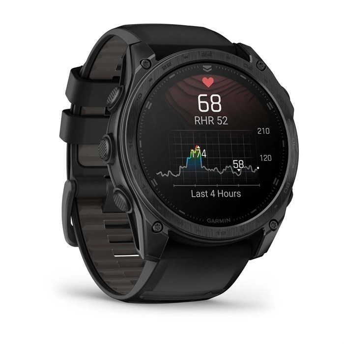 Умные часы Garmin Tactix 8 47mm Amoled Sapphire, Черный DLC-титан с черно-серым кремниевым ремешком (010-03405-00) 7226 - фото 41800