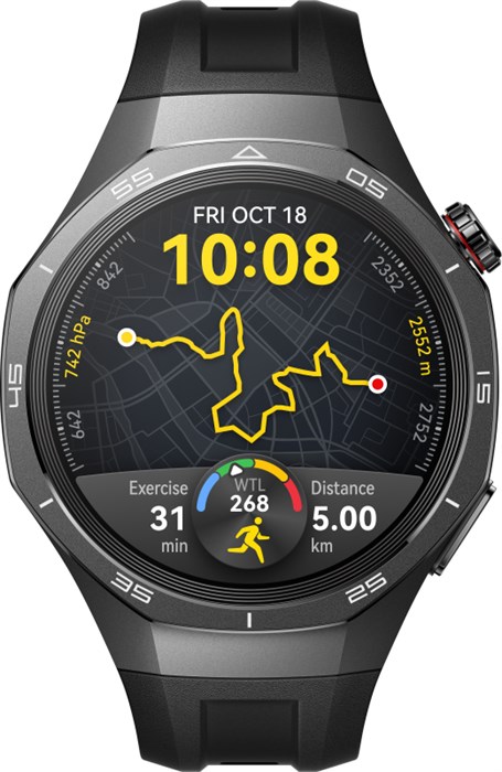 Смарт-часы HUAWEI Watch GT 5 Pro, 46 мм, Черный 7251 - фото 42058
