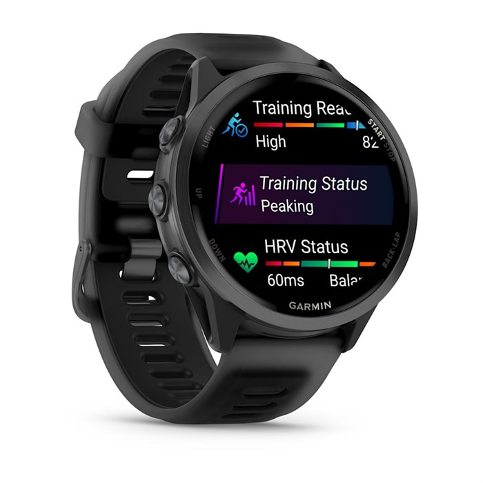 Часы Garmin Forerunner 570 - 47mm, Slate Gray, Black Silicone Band (010-02971-00) 7260 - фото 42140