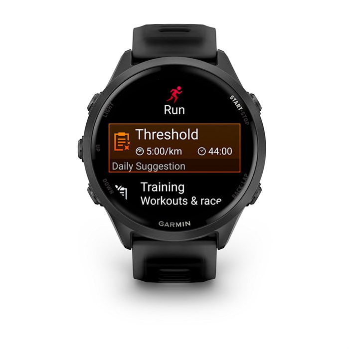 Часы Garmin Forerunner 570 - 47mm, Slate Gray, Black Silicone Band (010-02971-00) 7260 - фото 42141