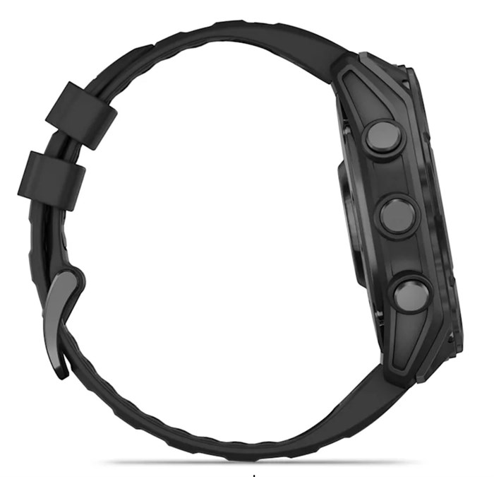 Часы Garmin Fenix 8, 51 мм, AMOLED, Slate Gray with black silicone band (010-02905-00) 7272 - фото 42234