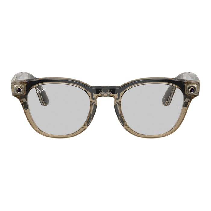Умные очки Ray Ban Scriber Optics (Gen 2) RW7002 TRP. Stone Beige 150-49 mm (8531 49) 7301 - фото 42466