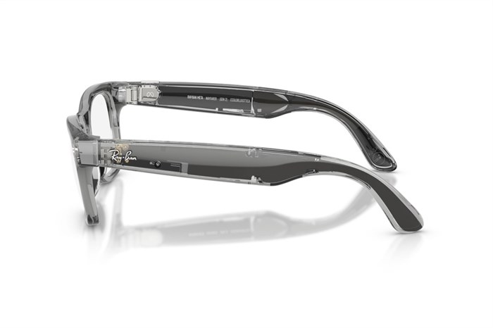 Очки Ray-Ban Wayfarer GEN 2 Shiny Transparent Grey / Transitions Sapphire (L / Size 53) 7329 - фото 42784