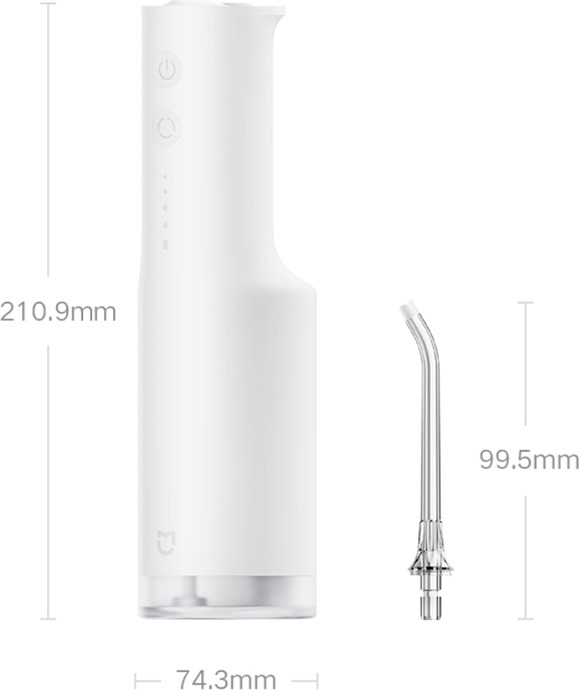 Ирригатор для полости рта Xiaomi Mijia Electric Flusher F300 (MEO703) Белый 7403 - фото 43588