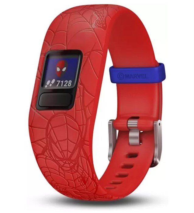 Умный браслет детский Garmin Vivofit Jr. 2 (Spider Man - Red) 7449 - фото 44074