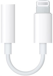 Адаптер Apple Aux to Lightning белый 3365