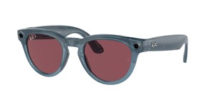 Умные очки Ray-Ban Headliner Shiny Jeans/Polarized Dusty Red (RW4009) (150-50) size 6471