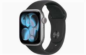 Apple Watch Series 11, 46 мм корпус из алюминия, силиконовый спортивный ремешок 6554
