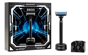Подарочный набор для бритья Xiaomi Beheart Magnetic 5-Layer Manual Shaver S500 (Gift Edition) 6712
